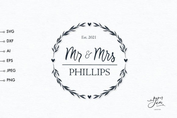 Download Wedding Monogram Frame Svg - Wedding monogram Collection