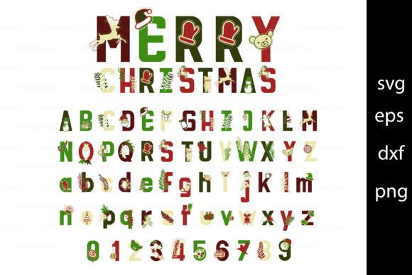 Download Christmas Alphabet Decorative Letter Svg - Decorative letter svg Collection