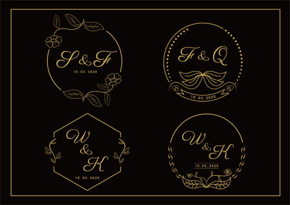 Download Wedding Monogram Template - Wedding monogram Collection