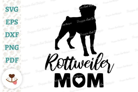Download Rottweiler Mom Design Svg Png Cut Files - Mom design svg Collection