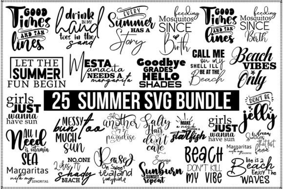 Download Summer Beach Bundle SVG, Vacation SVG - Vacation svg Collection