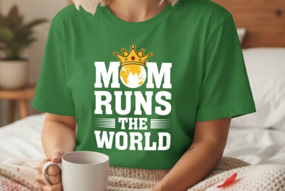 Download Mom Runs the World Cool Mom Design Svg - Premium Resources
