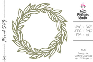 Download Wedding Monogram Frame with Leaves. - Wedding monogram Collection