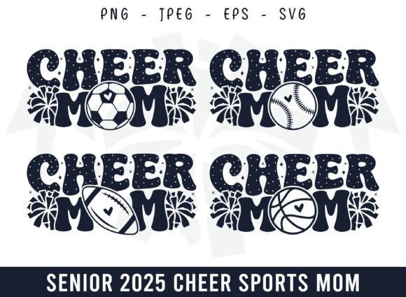 Download Proud Cheer Sports Mom Design SVG - Premium Resources