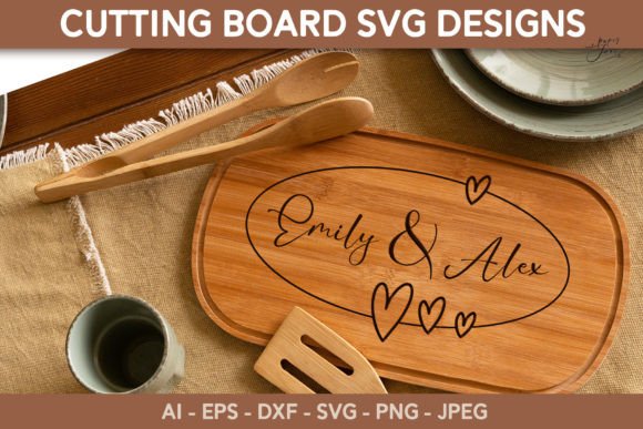 Download Cutting Board SVG PNG Wedding Monogram - Wedding monogram Collection