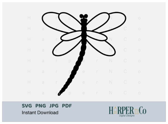 Download Dragonfly OUTLINE 2 SVG PNG Cut EPS File - Eps file Collection